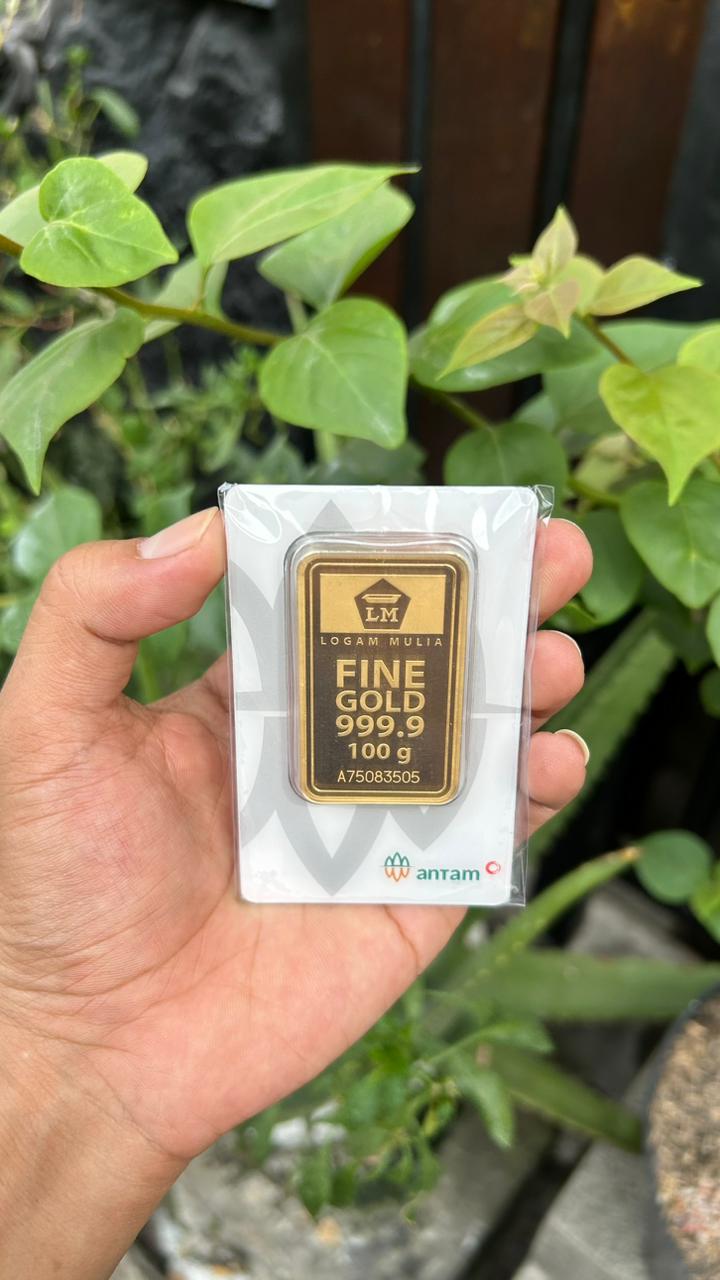 Emas batangan Antam Certicard